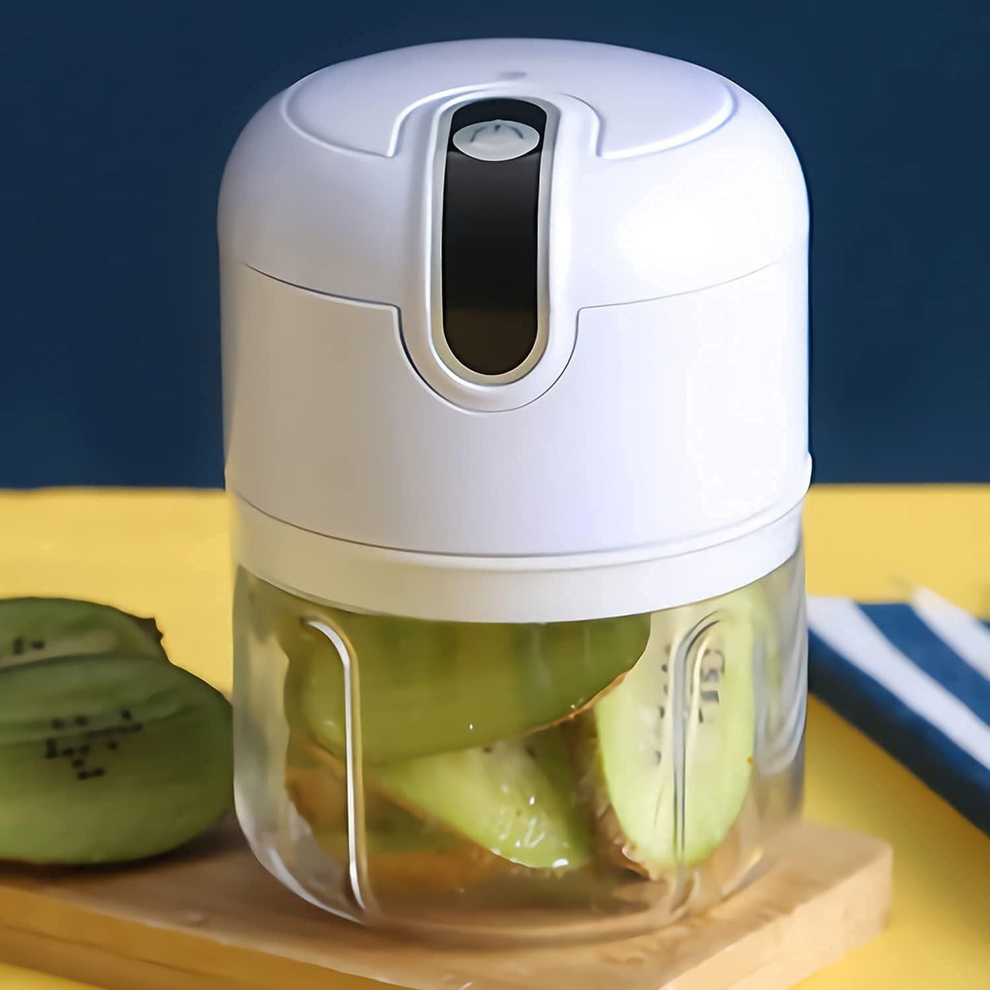 Mini Electric Meat/Garlic Chopper Portable Food Processor